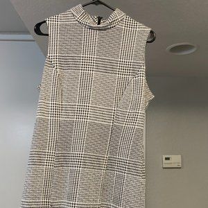 Medium - size checkered print dress - women